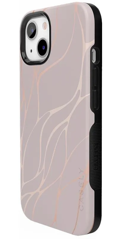 Customer Favorite Midnight Ride | Pink and Gold Metallic Waves Case  Going Fast!
