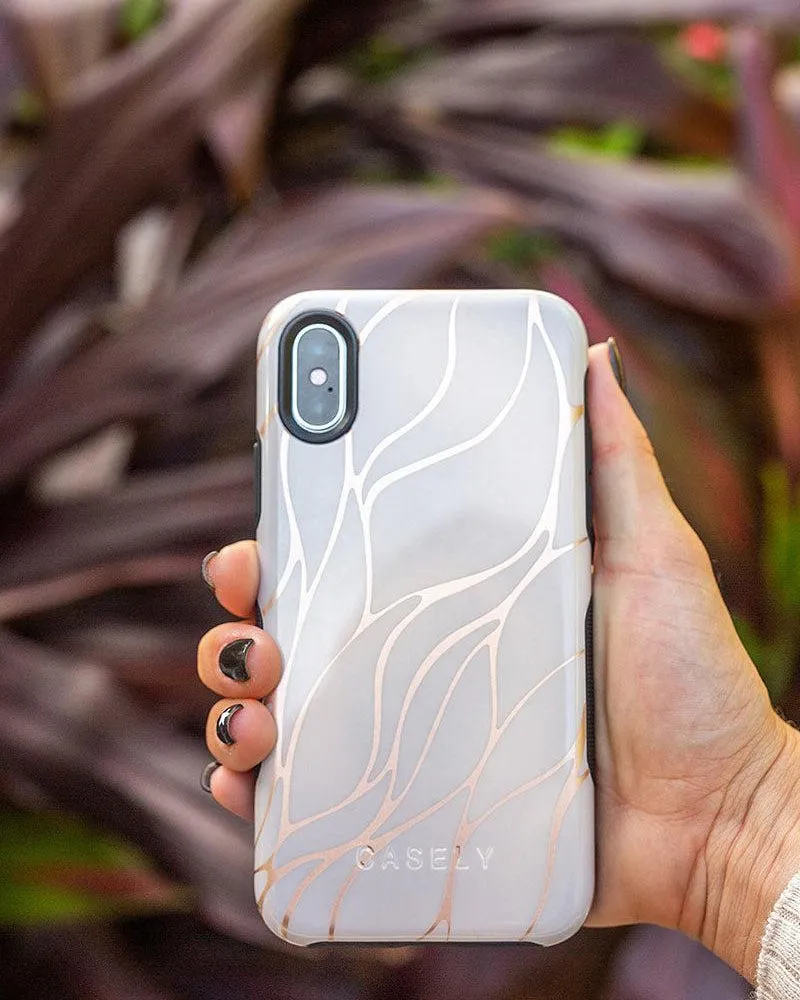 Customer Favorite Midnight Ride | Pink and Gold Metallic Waves Case  Going Fast!