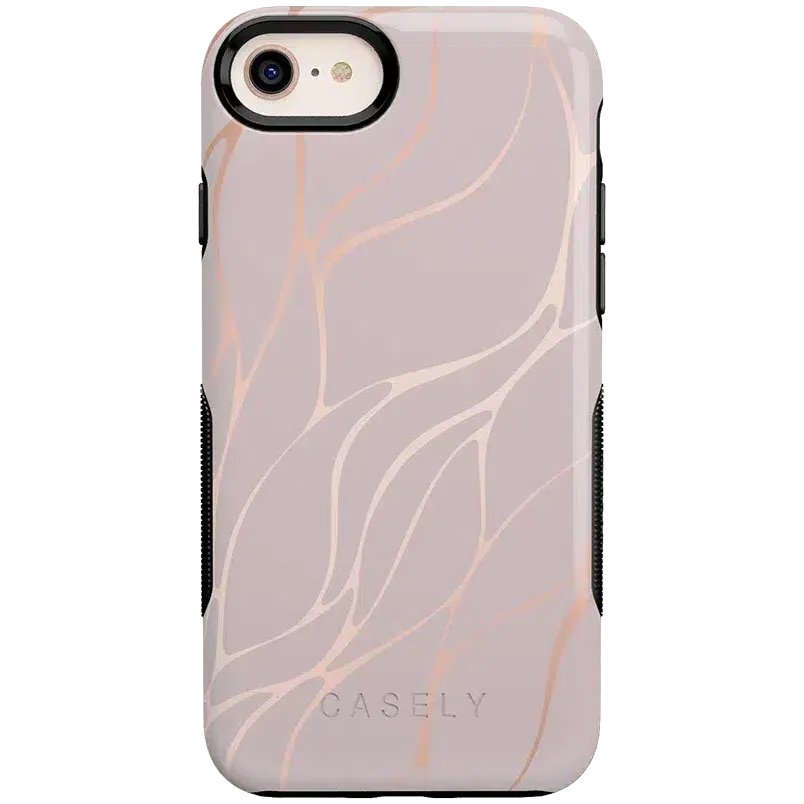 Customer Favorite Midnight Ride | Pink and Gold Metallic Waves Case  Going Fast!