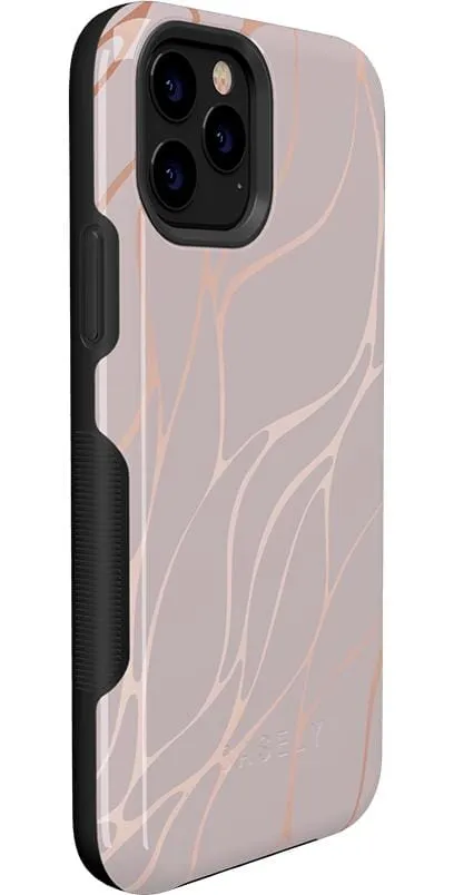 Customer Favorite Midnight Ride | Pink and Gold Metallic Waves Case  Going Fast!