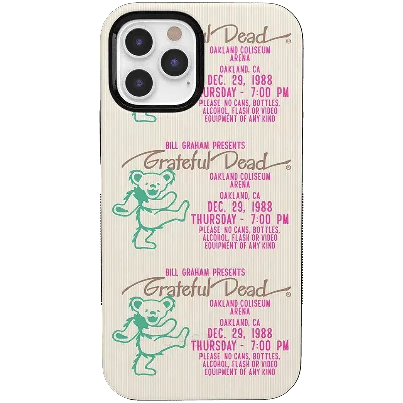 Customer Favorite Miracle Ticket | Grateful Dead Vintage Case  Stylish & Comfortable