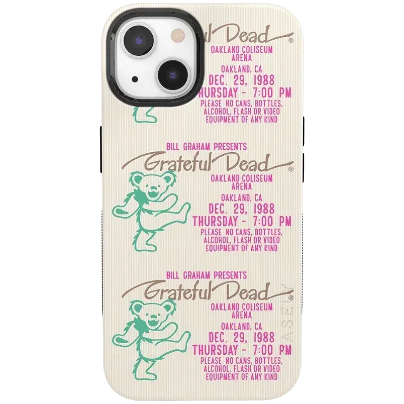 Customer Favorite Miracle Ticket | Grateful Dead Vintage Case  Stylish & Comfortable