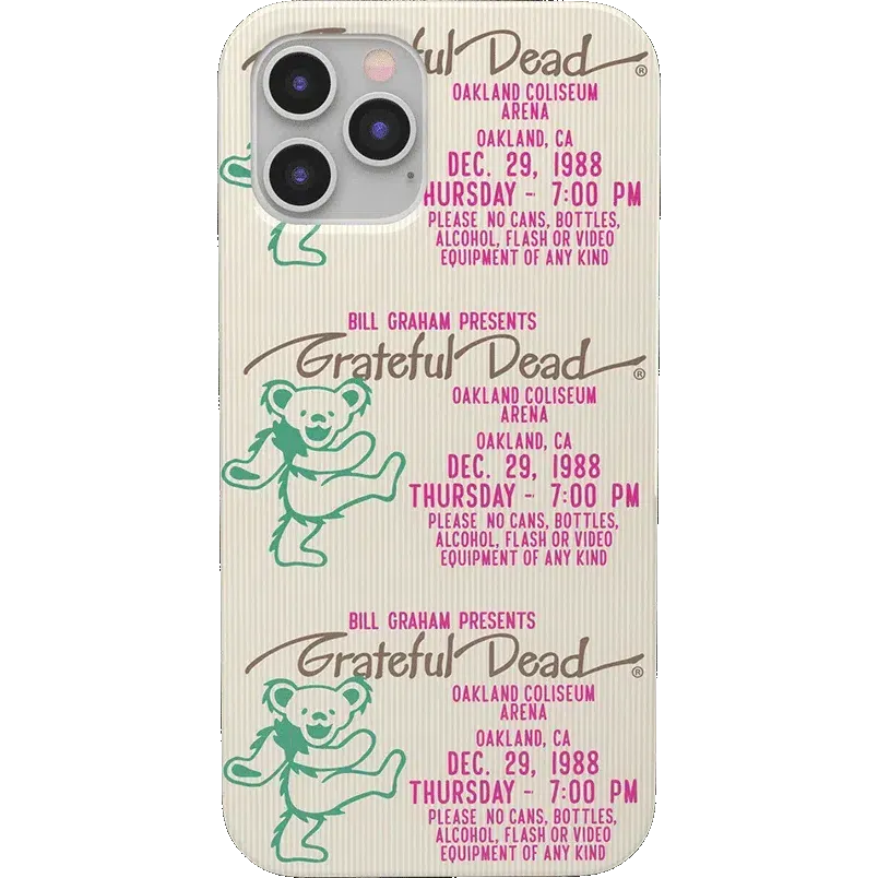 Customer Favorite Miracle Ticket | Grateful Dead Vintage Case  Stylish & Comfortable