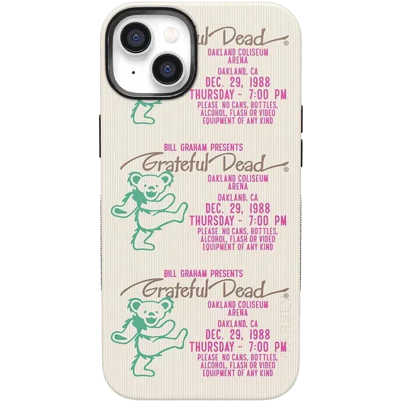Customer Favorite Miracle Ticket | Grateful Dead Vintage Case  Stylish & Comfortable