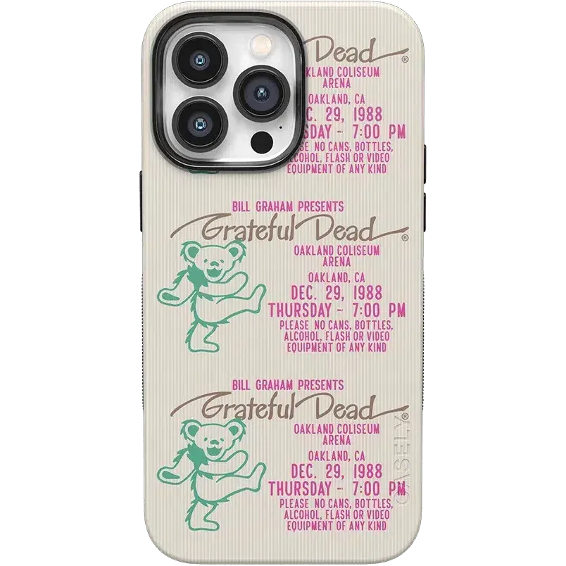 Customer Favorite Miracle Ticket | Grateful Dead Vintage Case  Stylish & Comfortable