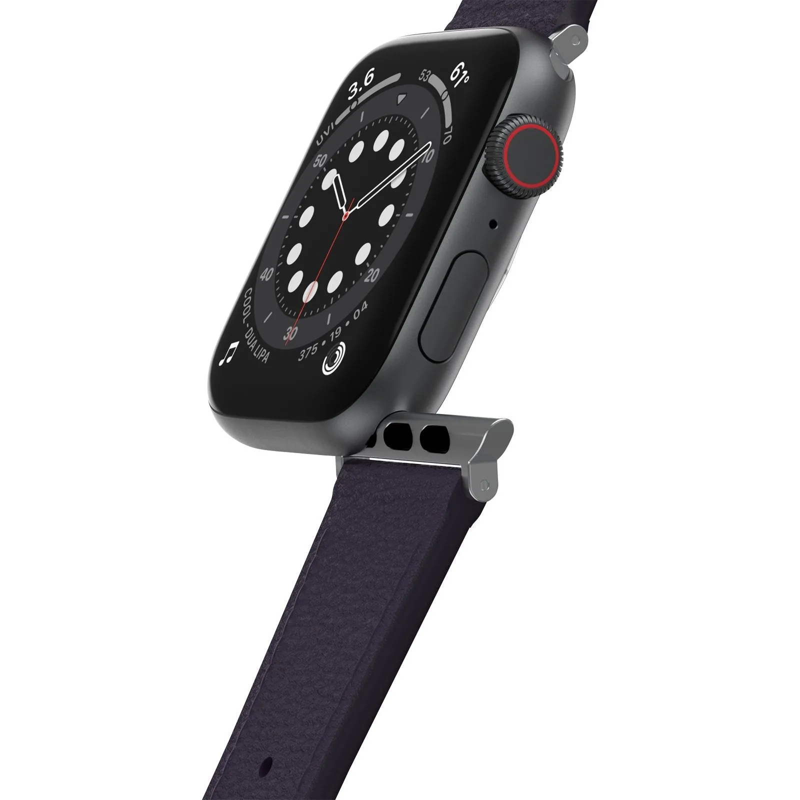 Customer Favorite Otterbox Apple Watch Symmetry Cactus Leather Strap (Purple)  Almost Gone!