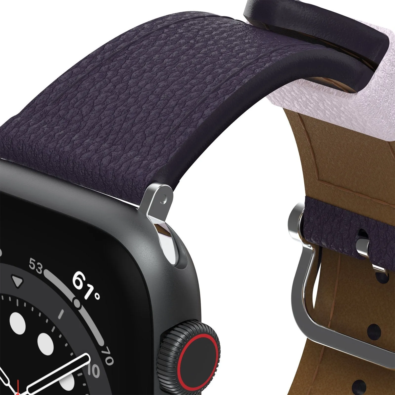 Customer Favorite Otterbox Apple Watch Symmetry Cactus Leather Strap (Purple)  Almost Gone!
