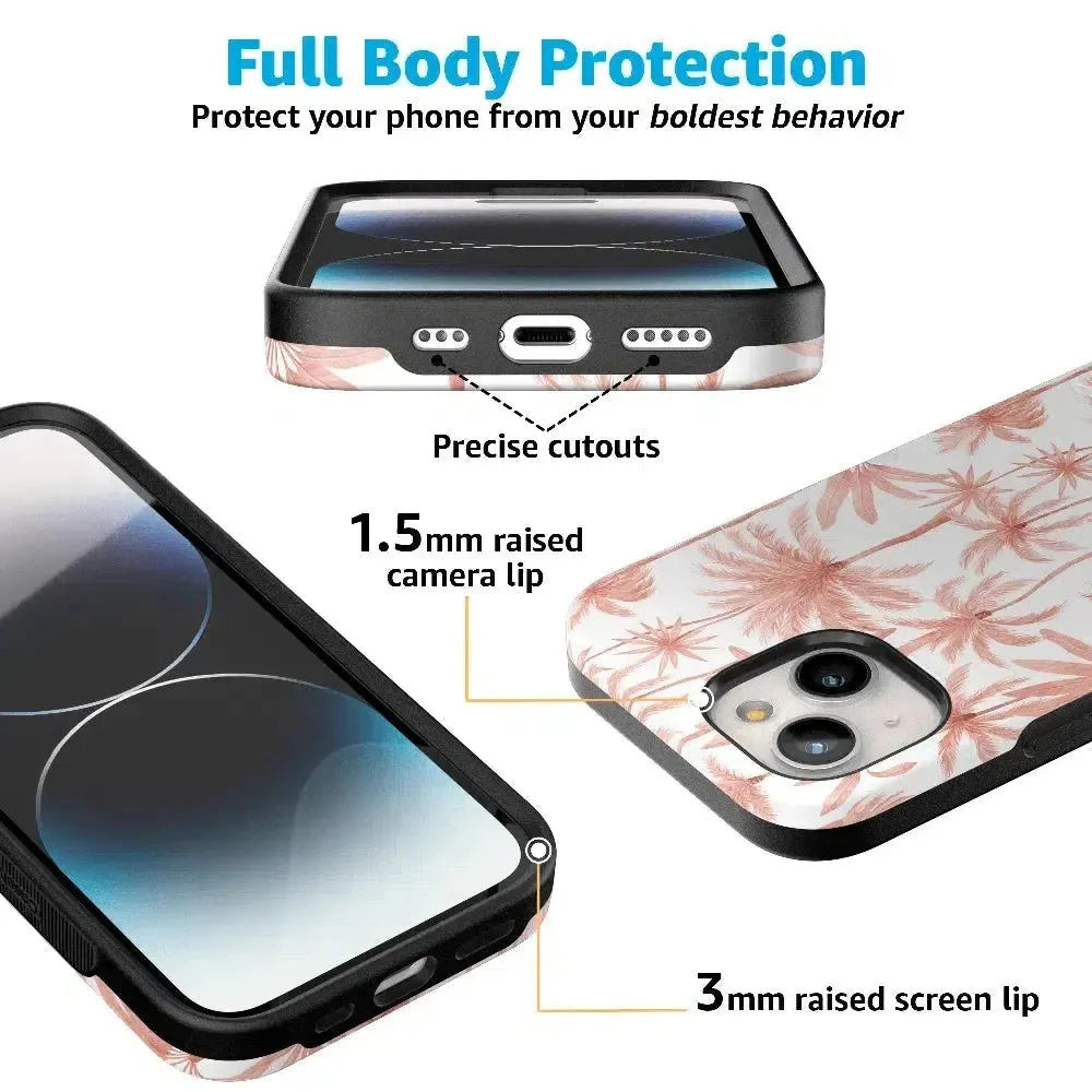 Customer Favorite Perfect Paradise | Tropical Palm Tree Floral Case  Ends Soon!