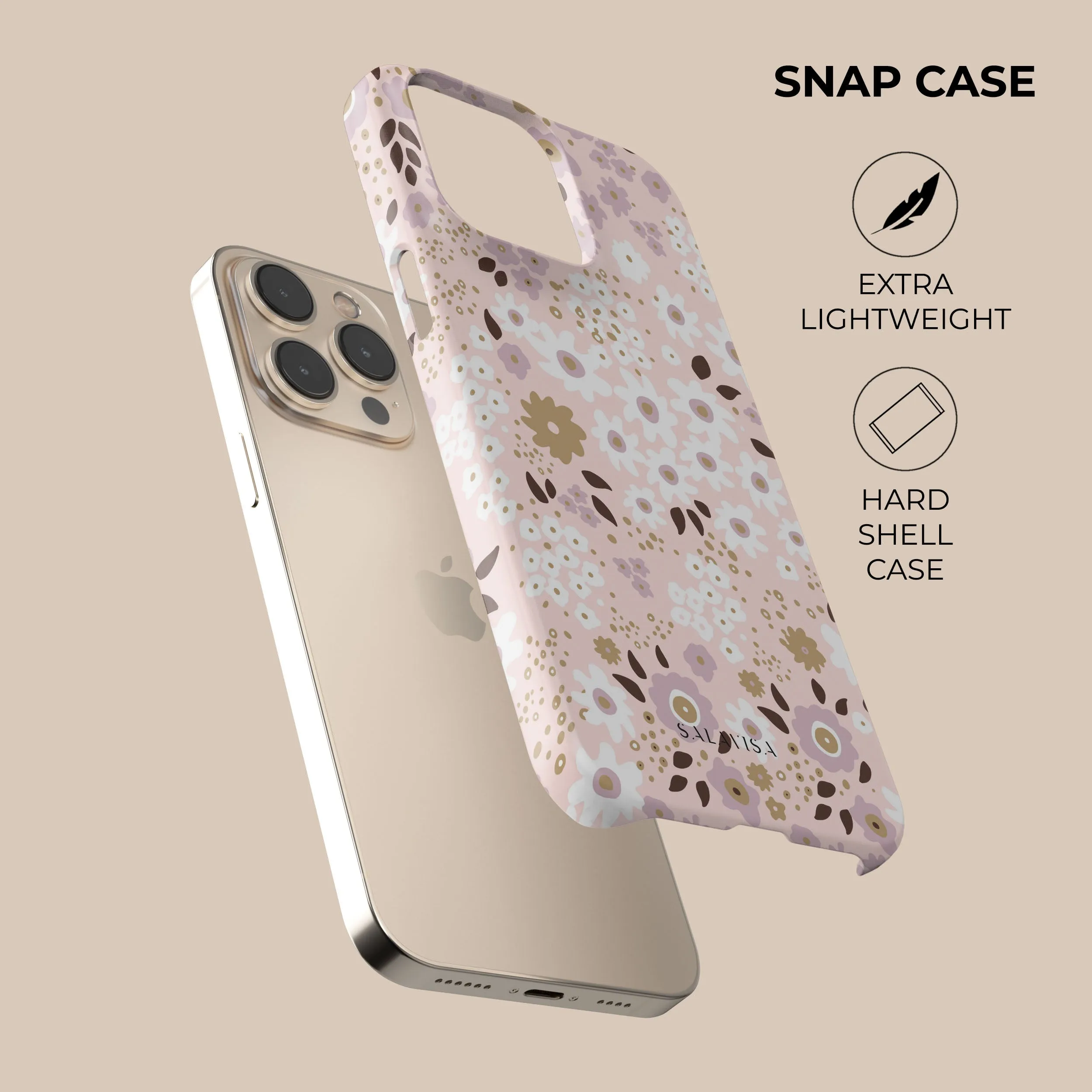 Customer Favorite Pink Ditsy Phone Case  Limited Stock!