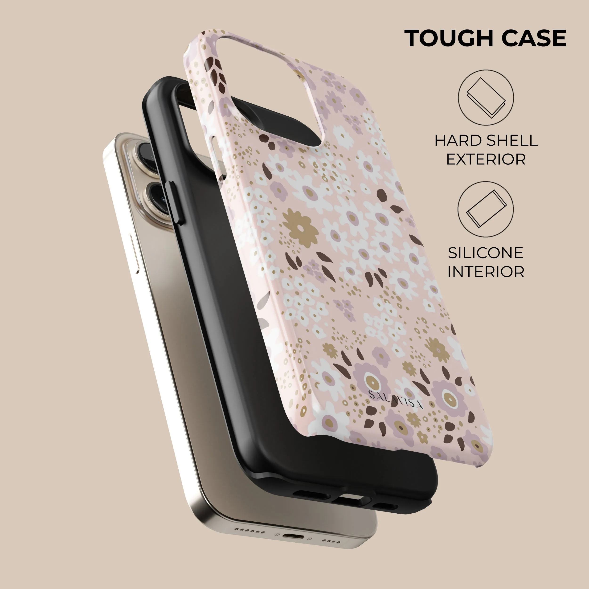 Customer Favorite Pink Ditsy Phone Case  Limited Stock!