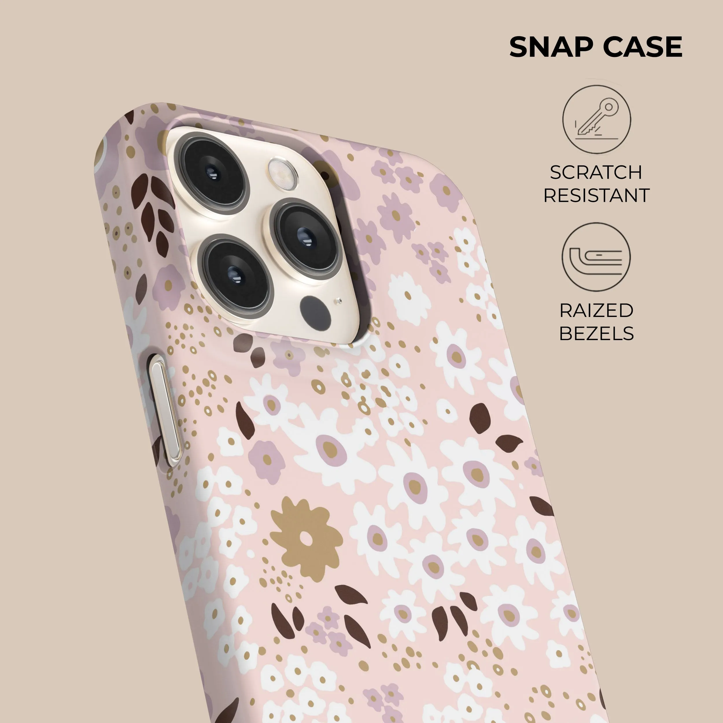 Customer Favorite Pink Ditsy Phone Case  Limited Stock!