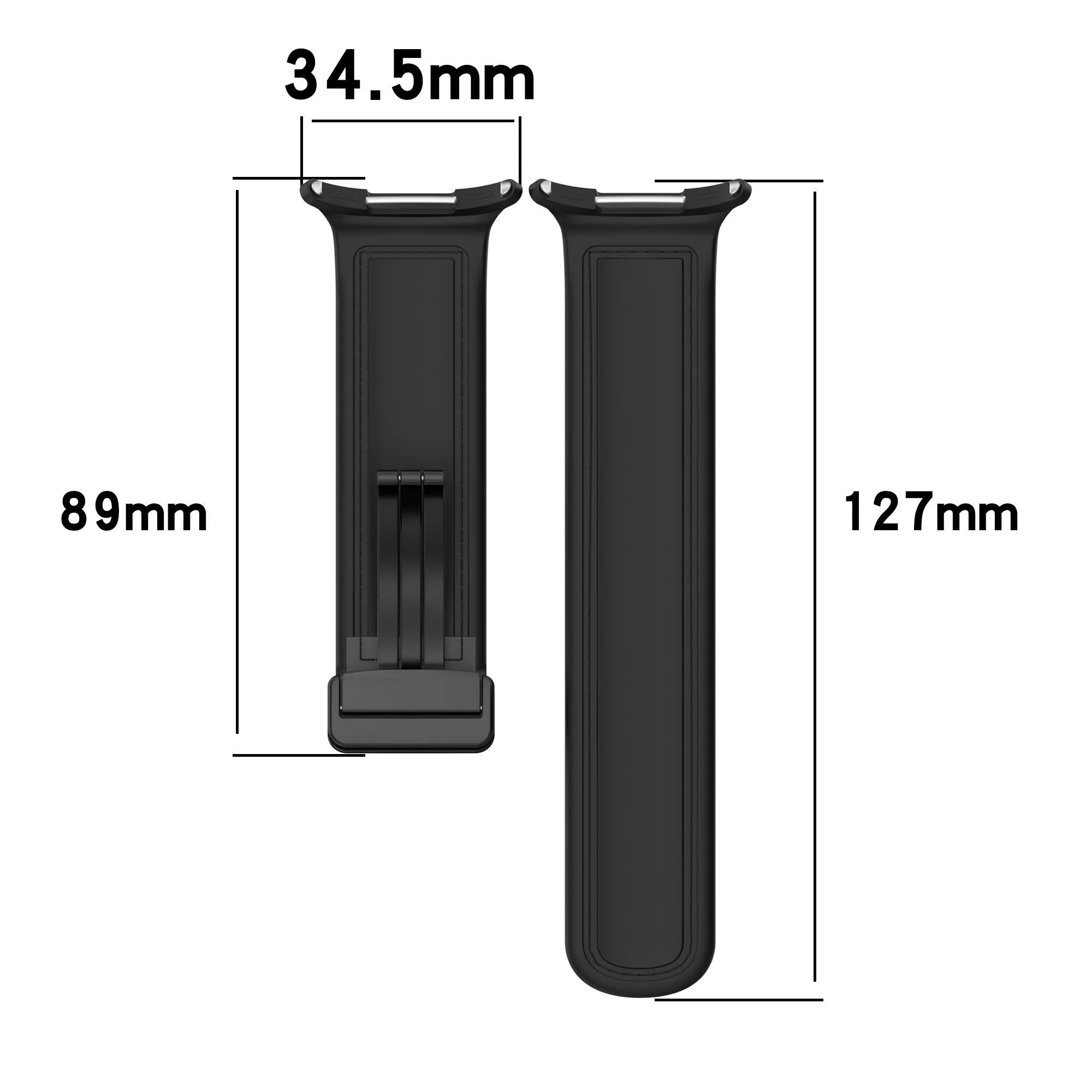 Customer Favorite Samsung Galaxy Watch Ultra Leather Hybrid Strap (Black)  Limited Availability!