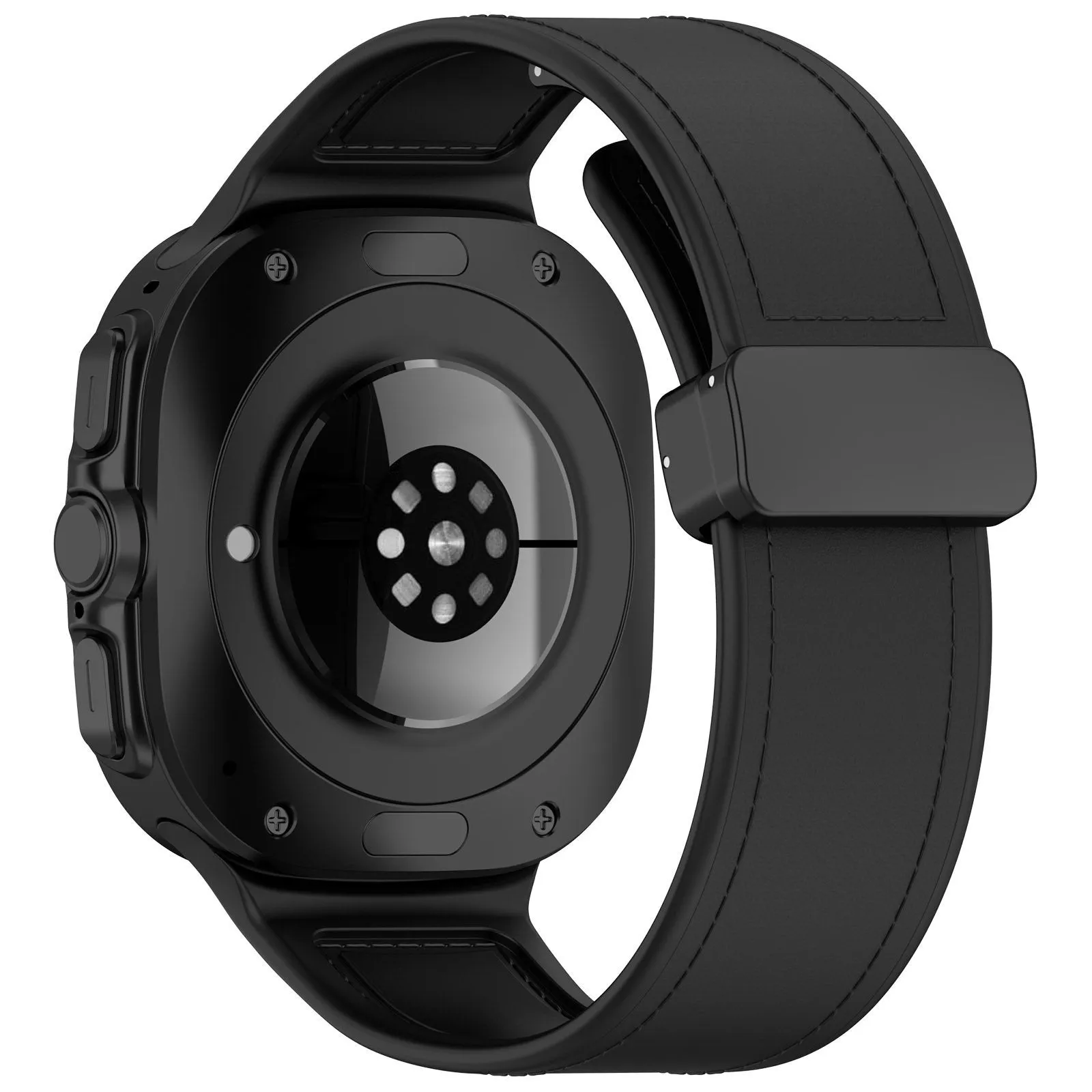 Customer Favorite Samsung Galaxy Watch Ultra Leather Hybrid Strap (Black)  Limited Availability!