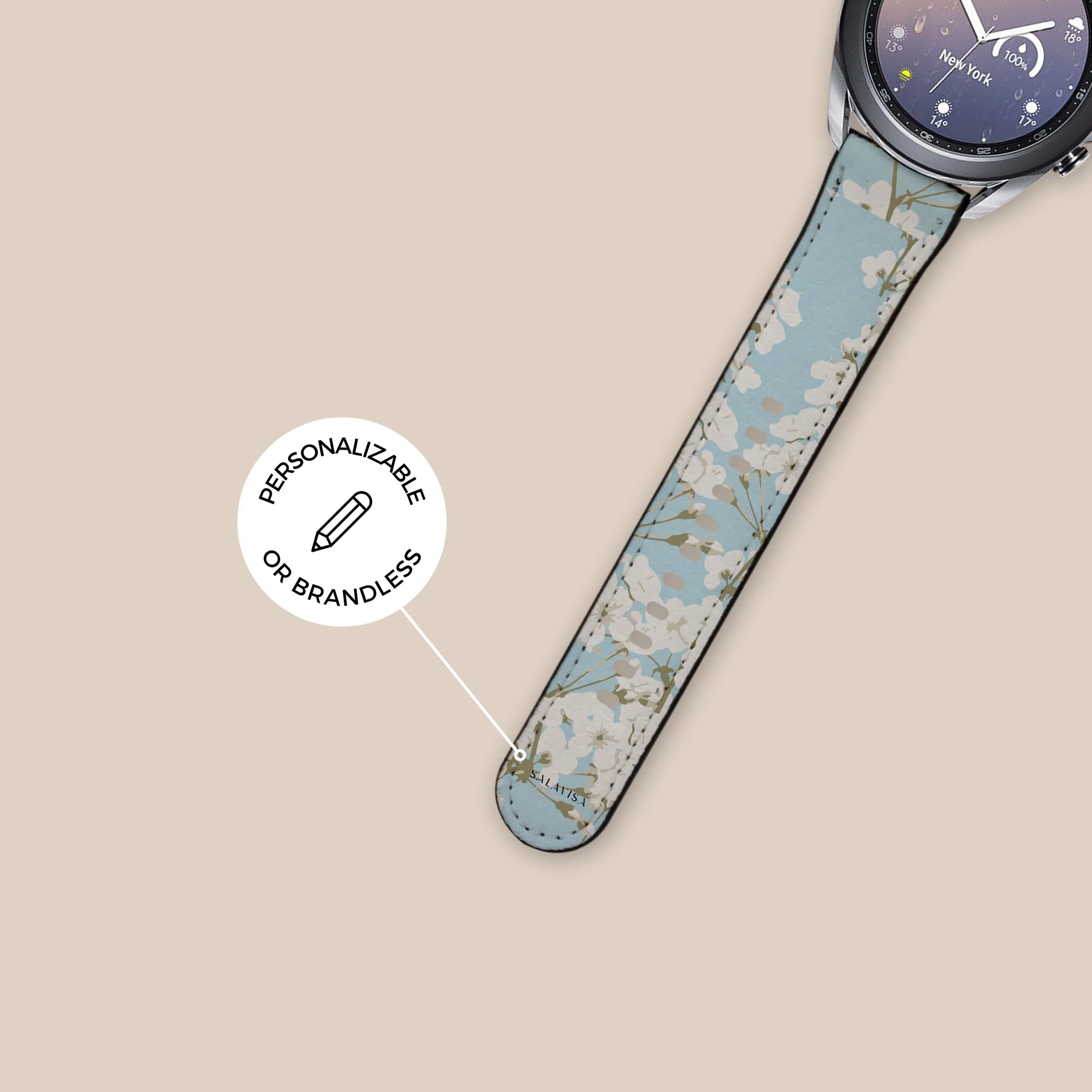 Customer Favorite Spring Apple Flower Galaxy Watch Band  Limited Availability!