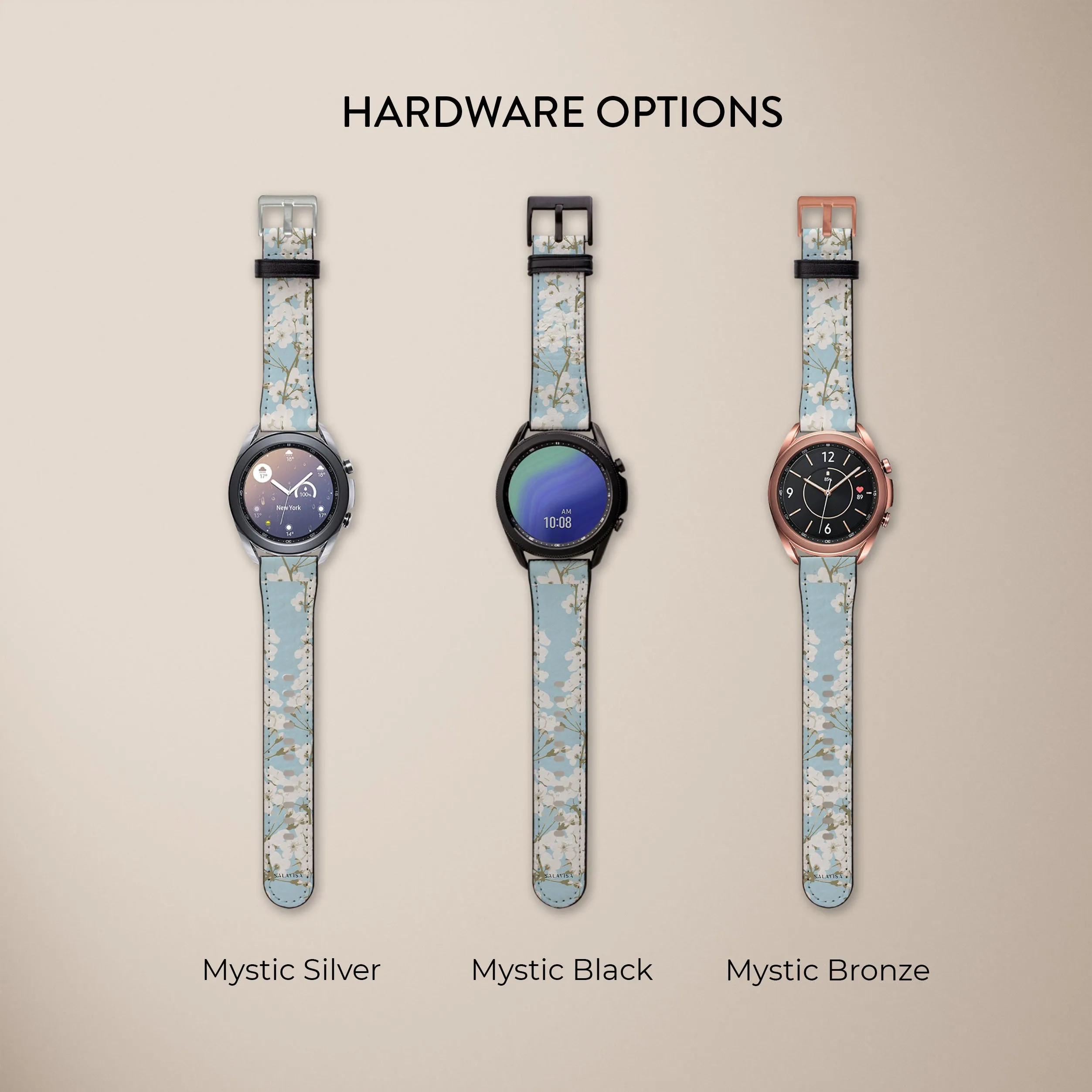 Customer Favorite Spring Apple Flower Galaxy Watch Band  Limited Availability!