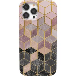 Customer Favorite Stepping Up | Geo Rose Gold Marble Case  Limited Stock!