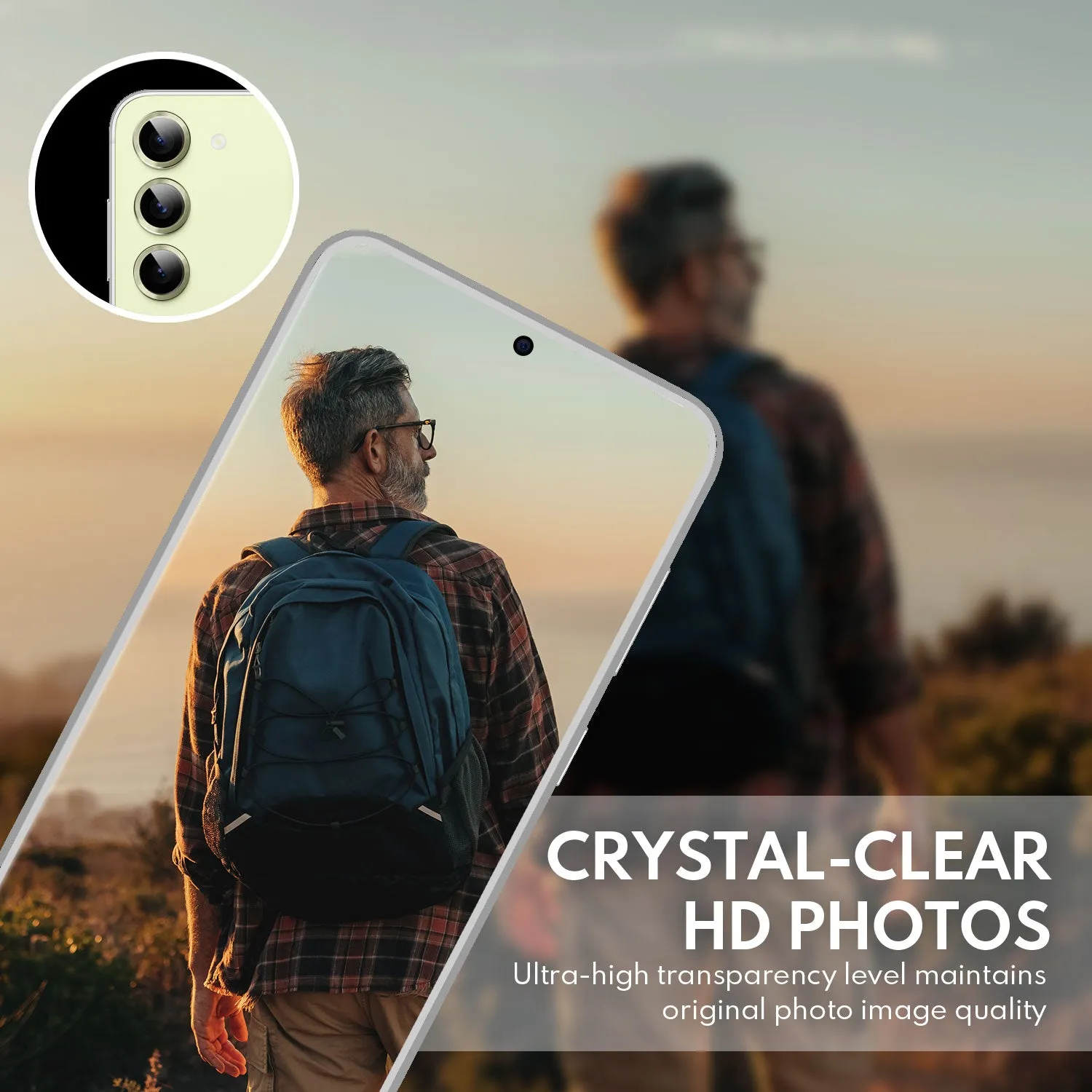 Customer Favorite Tempered Glass Camera Lens Protector for Galaxy S23/S23 Plus-Mint Green  Almost Gone!