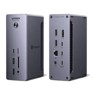 Customer Favorite UGREEN Revodok Max 213 Thunderbolt 13-in-1 Docking Station  Limited Availability!