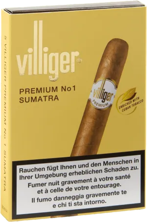 Customer Favorite Villiger Premium No. 1 Sumatra 5 Piece(s)  Stylish & Comfortable