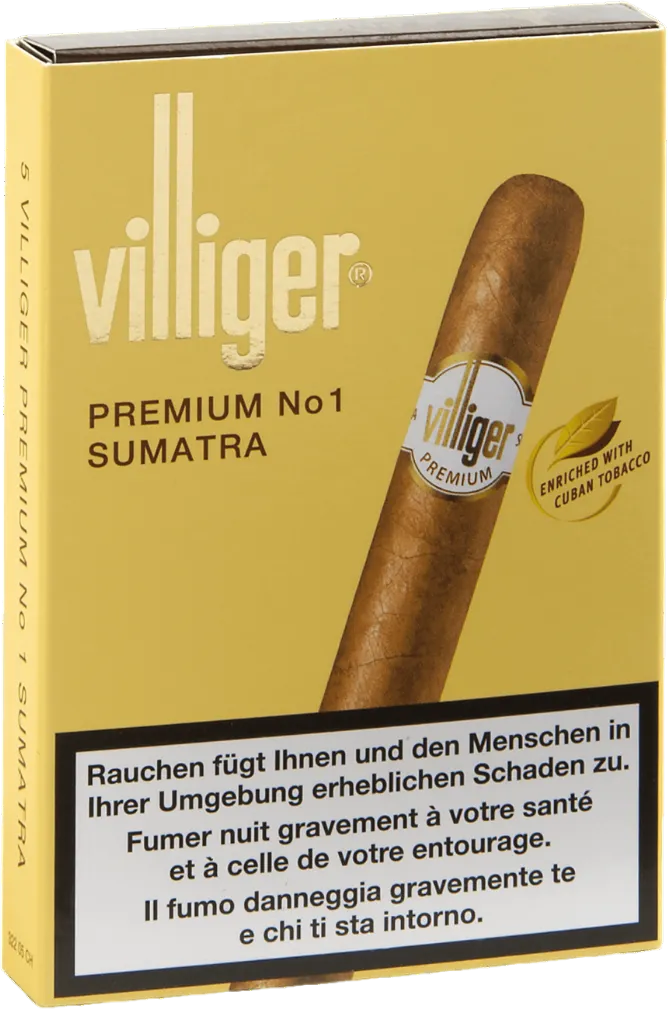 Customer Favorite Villiger Premium No. 1 Sumatra 5 Piece(s)  Stylish & Comfortable