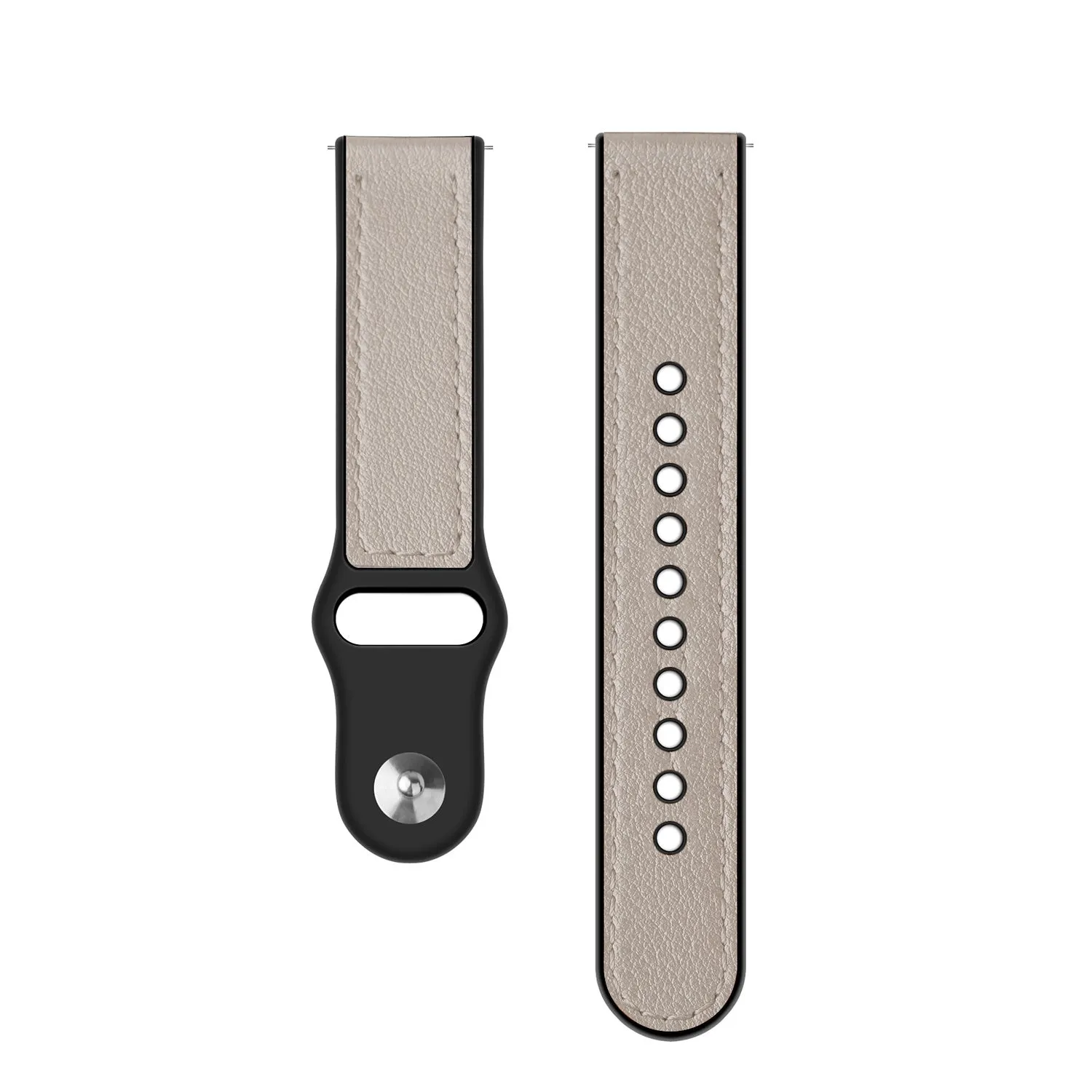 Customer Favorite Xiaomi Amazfit GTS Hybrid Leather Strap (White)  Last Few Pieces!