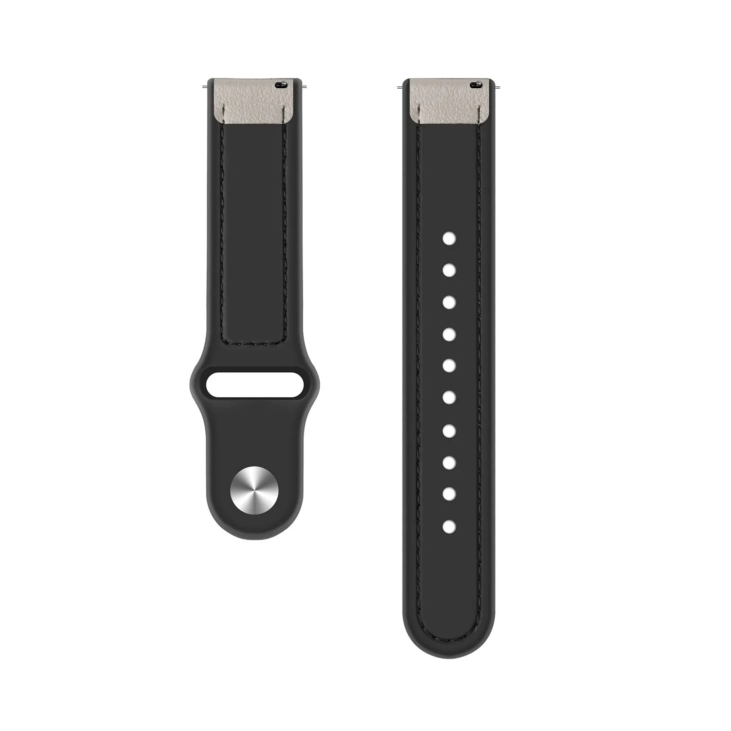 Customer Favorite Xiaomi Amazfit GTS Hybrid Leather Strap (White)  Last Few Pieces!