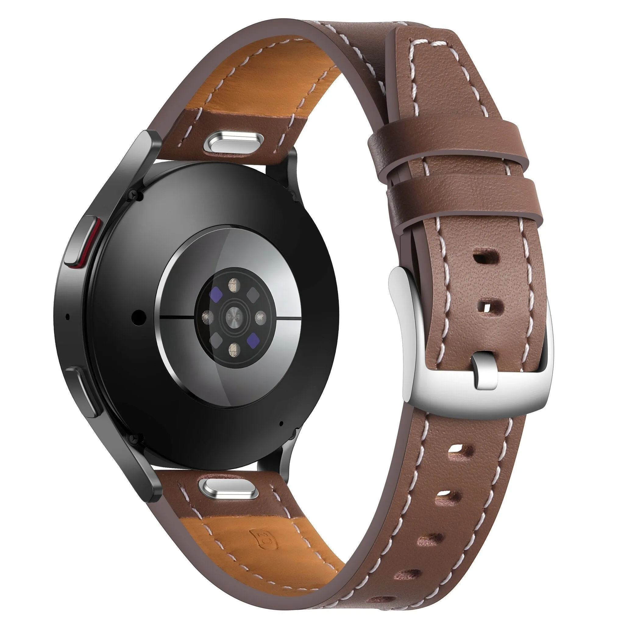 Customer Favorite Xiaomi Amazfit GTS 'One Push' Leather Strap (Dark Brown)  Last Few Pieces!
