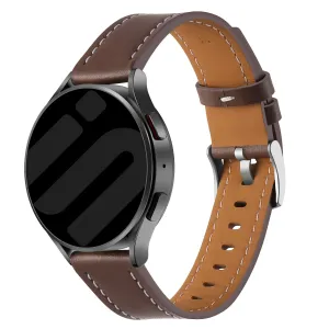 Customer Favorite Xiaomi Amazfit GTS 'One Push' Leather Strap (Dark Brown)  Last Few Pieces!