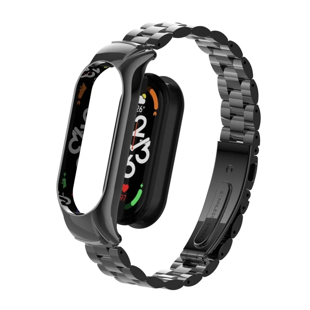 Customer Favorite Xiaomi Mi Band 7 Steel Strap (Black)  Almost Gone!