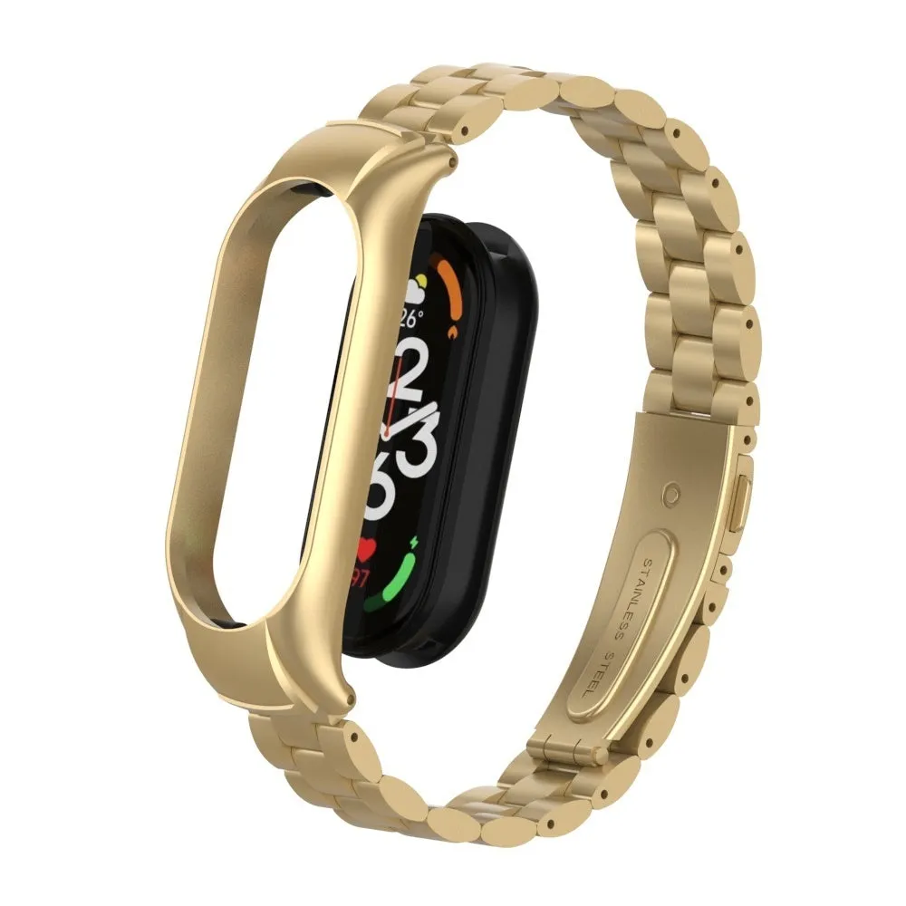 Customer Favorite Xiaomi Mi Band 7 Steel Strap (Champagne)  Ends Soon!