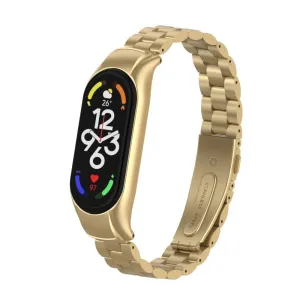 Customer Favorite Xiaomi Mi Band 7 Steel Strap (Champagne)  Ends Soon!