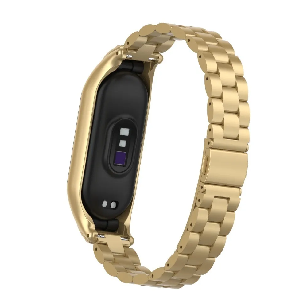 Customer Favorite Xiaomi Mi Band 7 Steel Strap (Champagne)  Ends Soon!