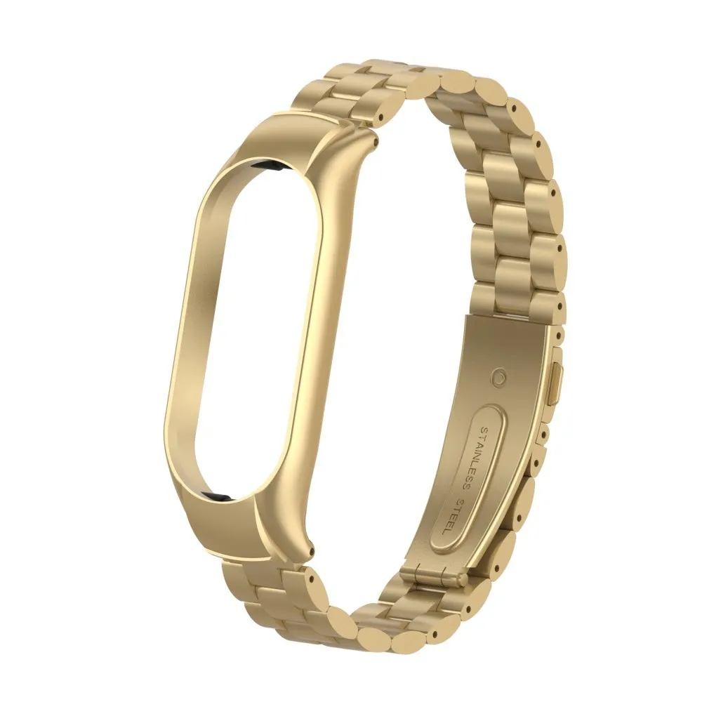 Customer Favorite Xiaomi Mi Band 7 Steel Strap (Champagne)  Ends Soon!