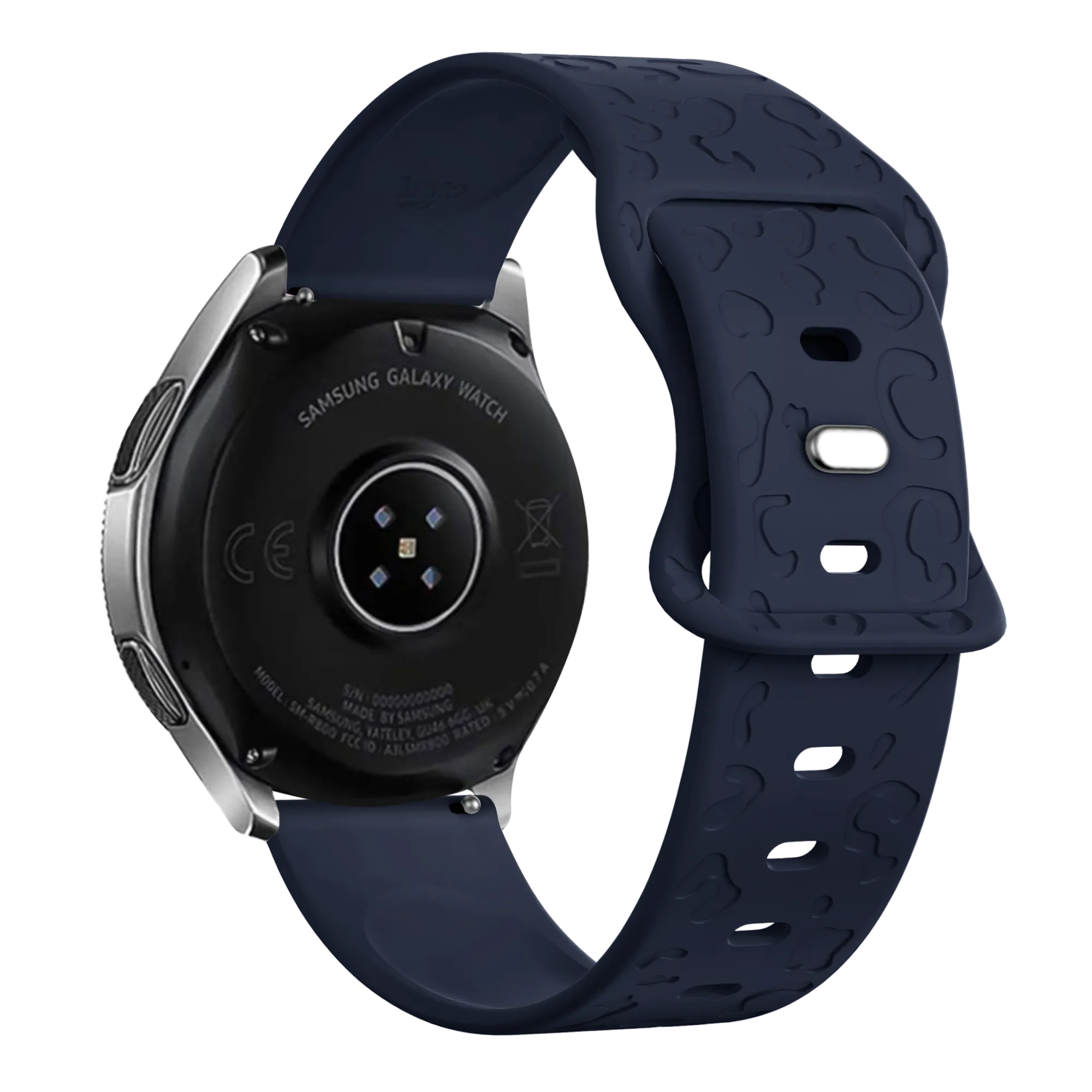 Customer Favorite xoxo Wildhearts Amazfit GTS 2 Silicone Strap Leopard Print (Dark Blue)  Last Few Pieces!