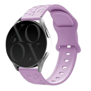 Customer Favorite xoxo Wildhearts Amazfit GTS 2 Silicone Strap Leopard Print (Lilac)  Limited Stock!