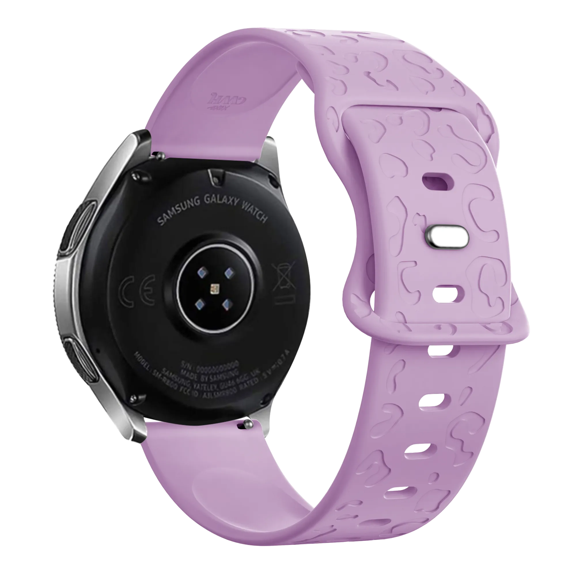 Customer Favorite xoxo Wildhearts Amazfit GTS 2 Silicone Strap Leopard Print (Lilac)  Limited Stock!