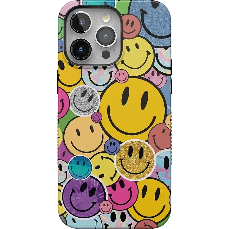 Doorbuster All Smiles | Smiley Face Sticker Case  Last Few Pieces!