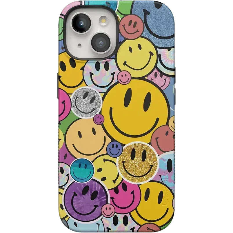 Doorbuster All Smiles | Smiley Face Sticker Case  Last Few Pieces!