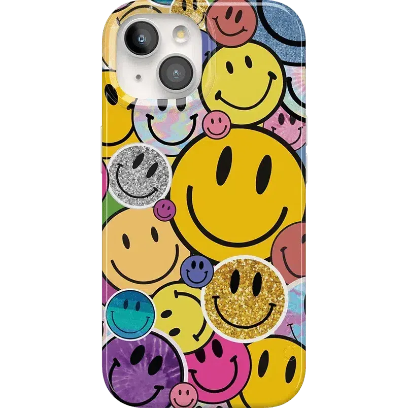 Doorbuster All Smiles | Smiley Face Sticker Case  Last Few Pieces!