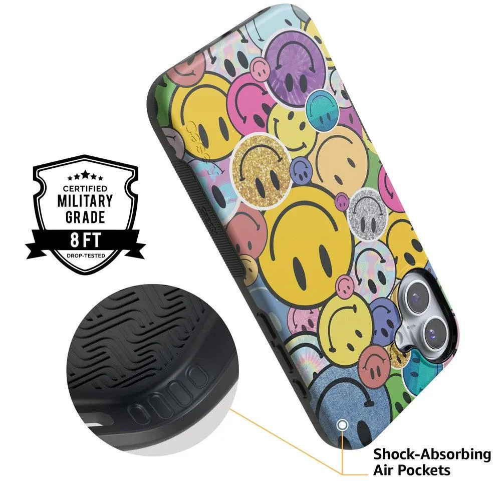 Doorbuster All Smiles | Smiley Face Sticker Case  Last Few Pieces!