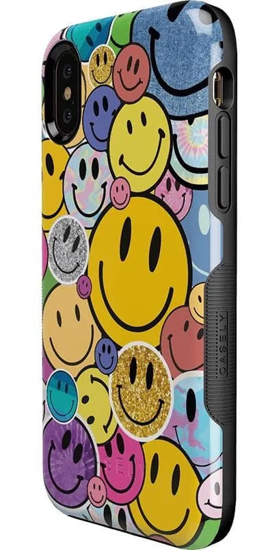 Doorbuster All Smiles | Smiley Face Sticker Case  Last Few Pieces!
