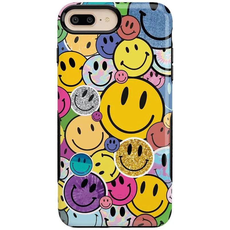 Doorbuster All Smiles | Smiley Face Sticker Case  Last Few Pieces!