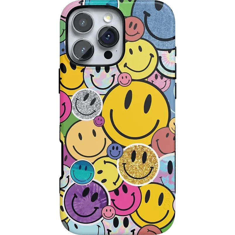 Doorbuster All Smiles | Smiley Face Sticker Case  Last Few Pieces!