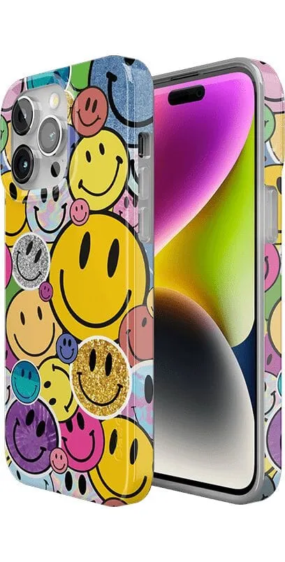 Doorbuster All Smiles | Smiley Face Sticker Case  Last Few Pieces!