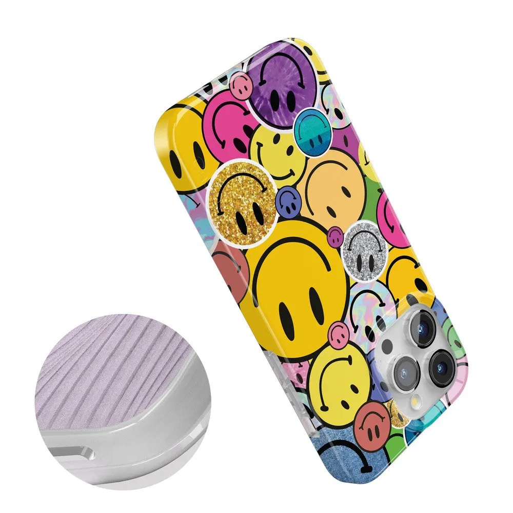 Doorbuster All Smiles | Smiley Face Sticker Case  Last Few Pieces!