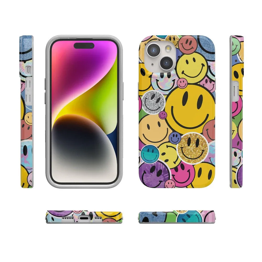 Doorbuster All Smiles | Smiley Face Sticker Case  Last Few Pieces!