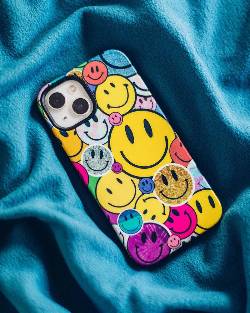 Doorbuster All Smiles | Smiley Face Sticker Case  Last Few Pieces!