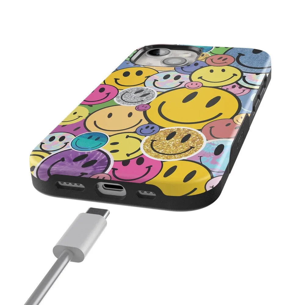 Doorbuster All Smiles | Smiley Face Sticker Case  Last Few Pieces!