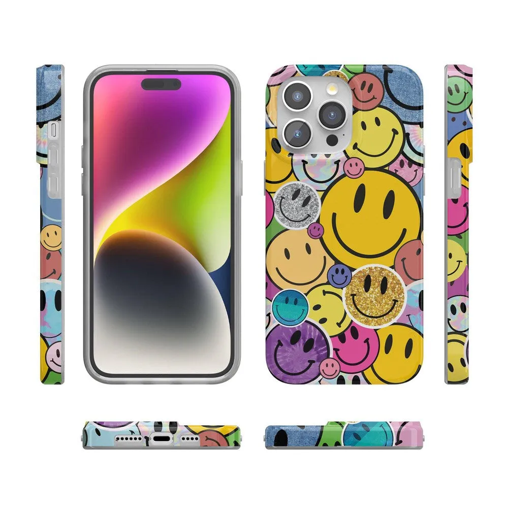 Doorbuster All Smiles | Smiley Face Sticker Case  Last Few Pieces!