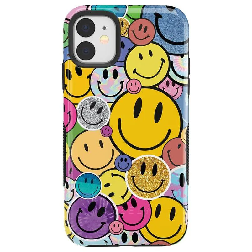Doorbuster All Smiles | Smiley Face Sticker Case  Last Few Pieces!